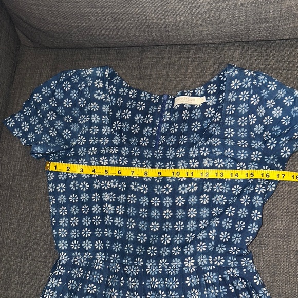Christy Dawn Scarlet Dress in Indigo Daisy (petite small) - Picture 10 of 10
